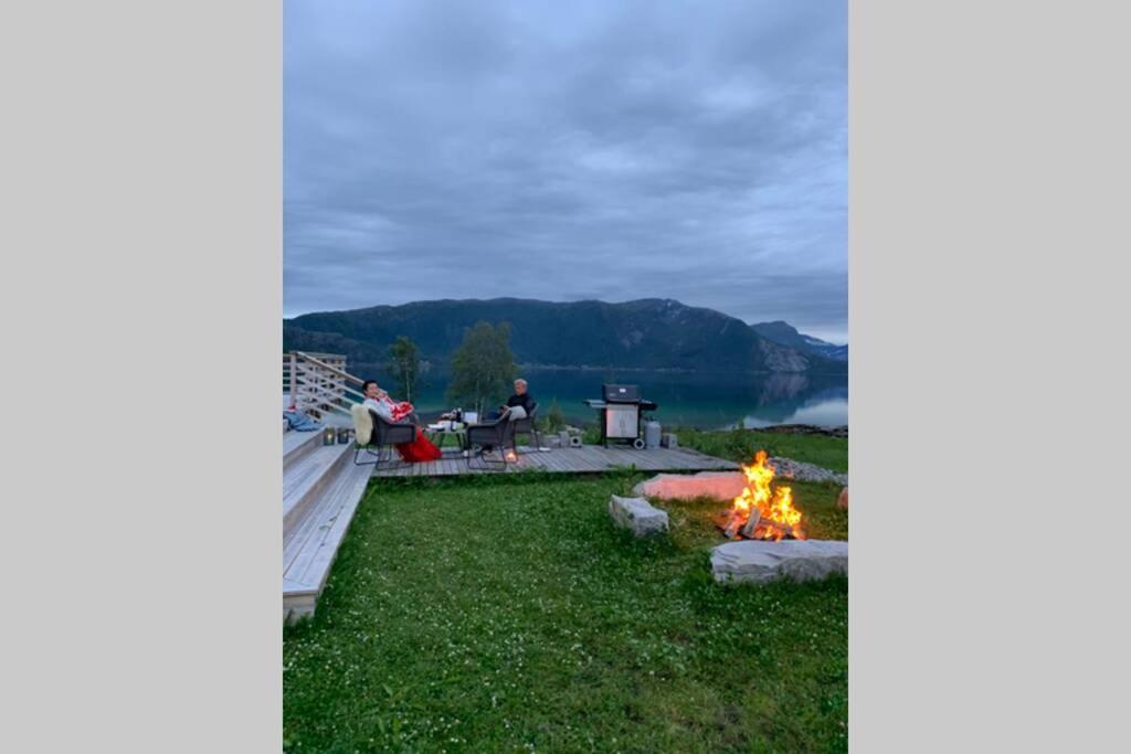 Efjord And Stetind Resort - Cabin Kobbernestinden Ballangen Dış mekan fotoğraf