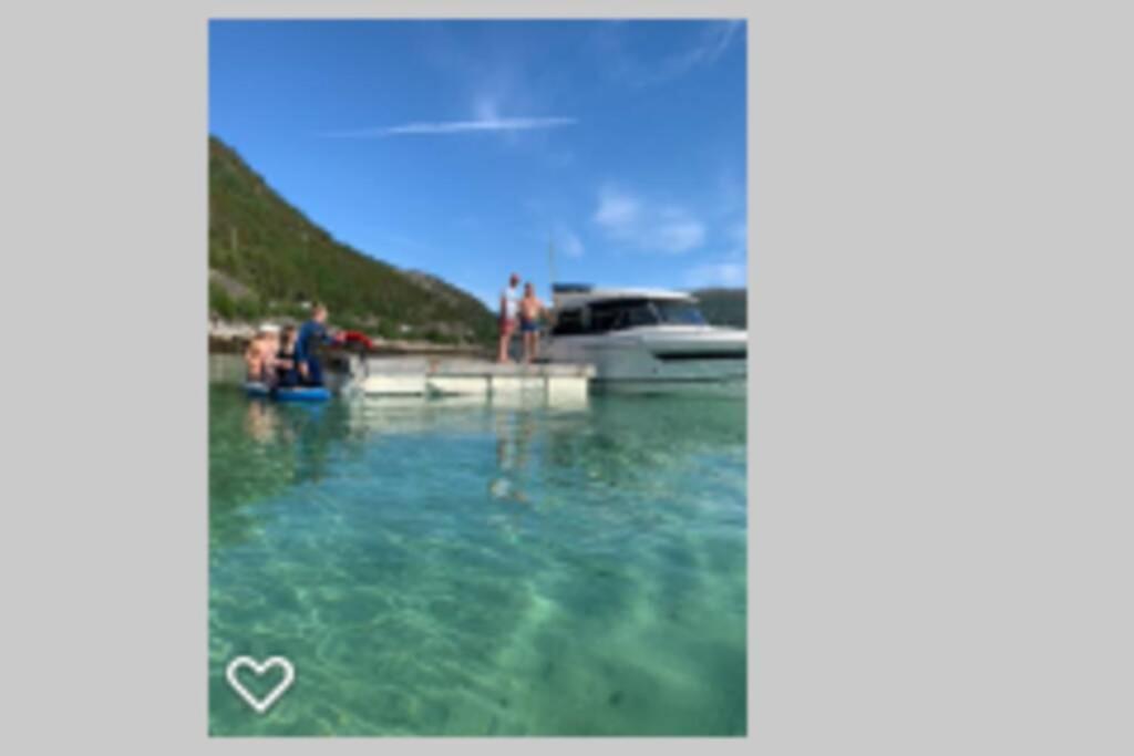 Efjord And Stetind Resort - Cabin Kobbernestinden Ballangen Dış mekan fotoğraf