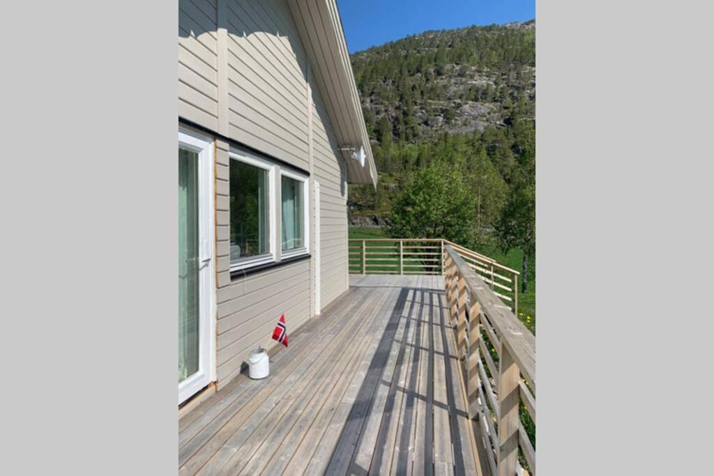 Efjord And Stetind Resort - Cabin Kobbernestinden Ballangen Dış mekan fotoğraf
