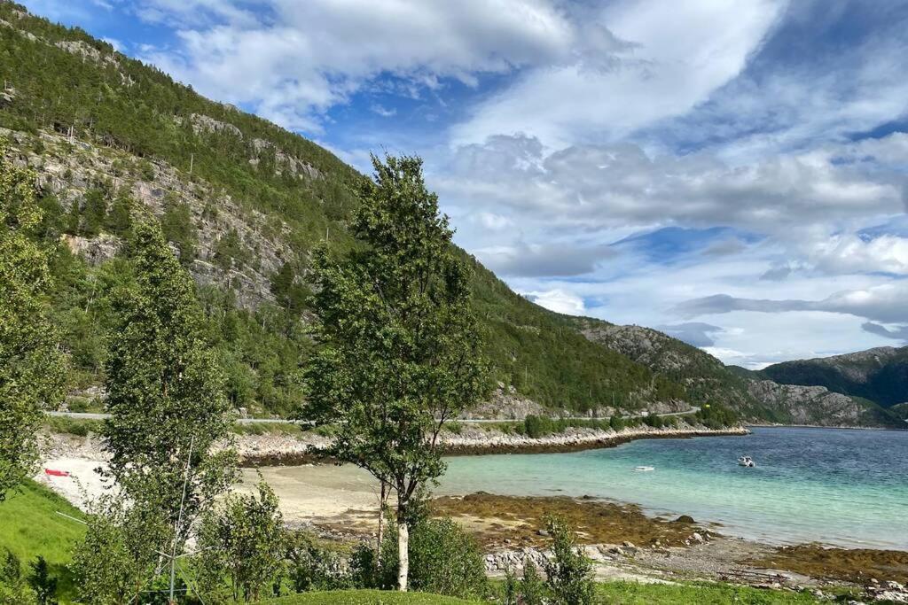 Efjord And Stetind Resort - Cabin Kobbernestinden Ballangen Dış mekan fotoğraf