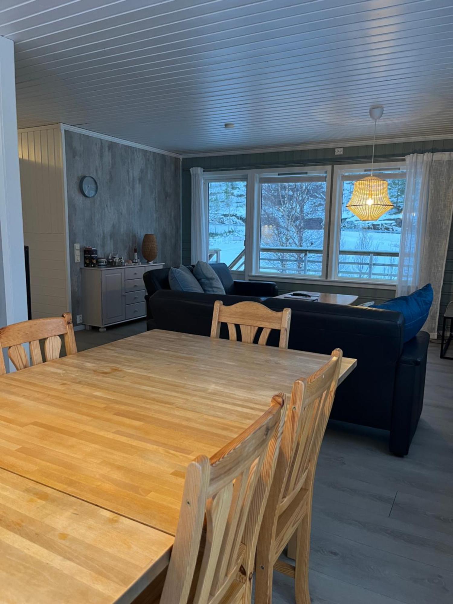 Efjord And Stetind Resort - Cabin Kobbernestinden Ballangen Dış mekan fotoğraf